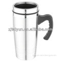 16oz double wall stainless steel coffee mug